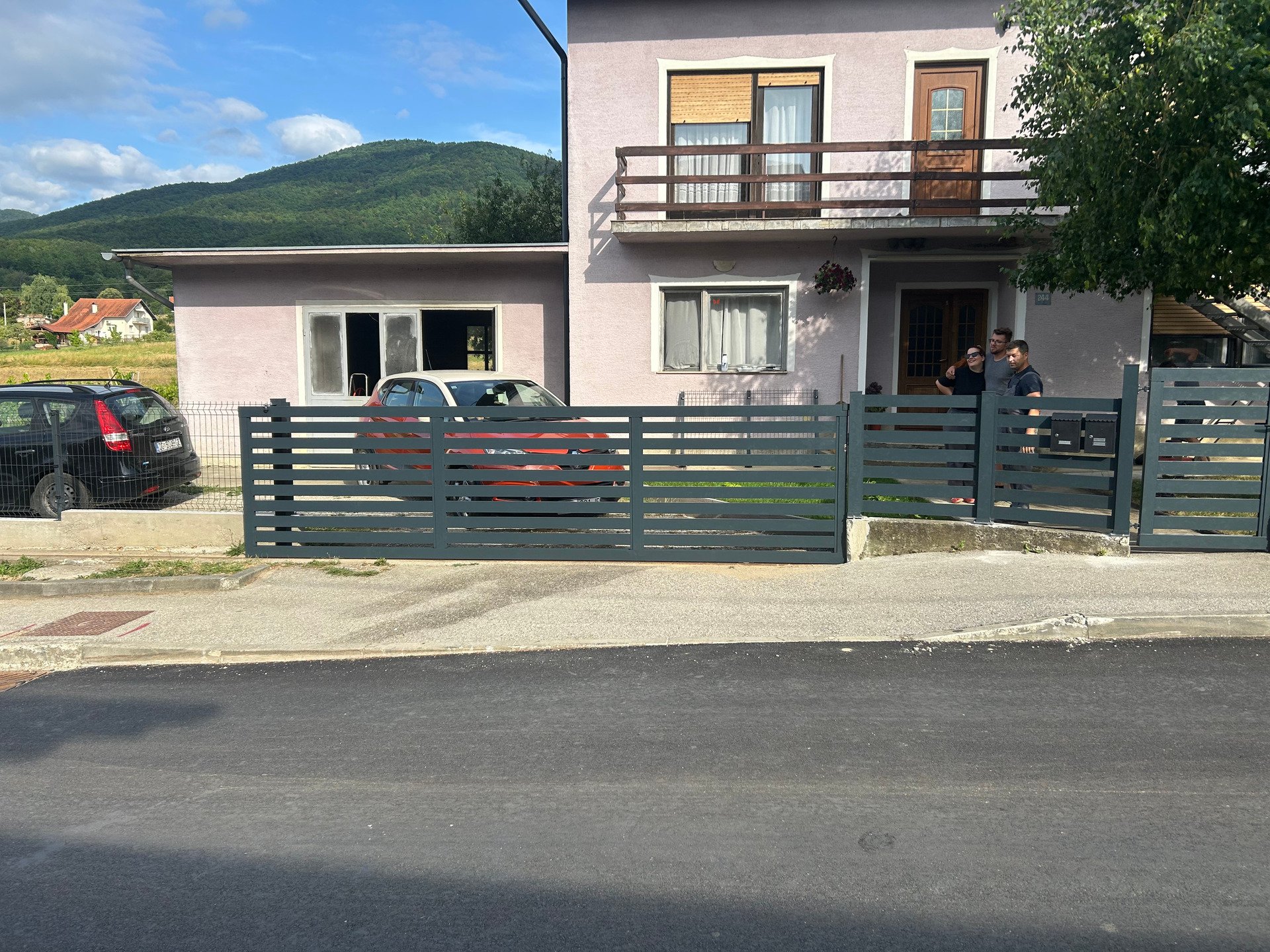 Vanjska aluminijska ograda