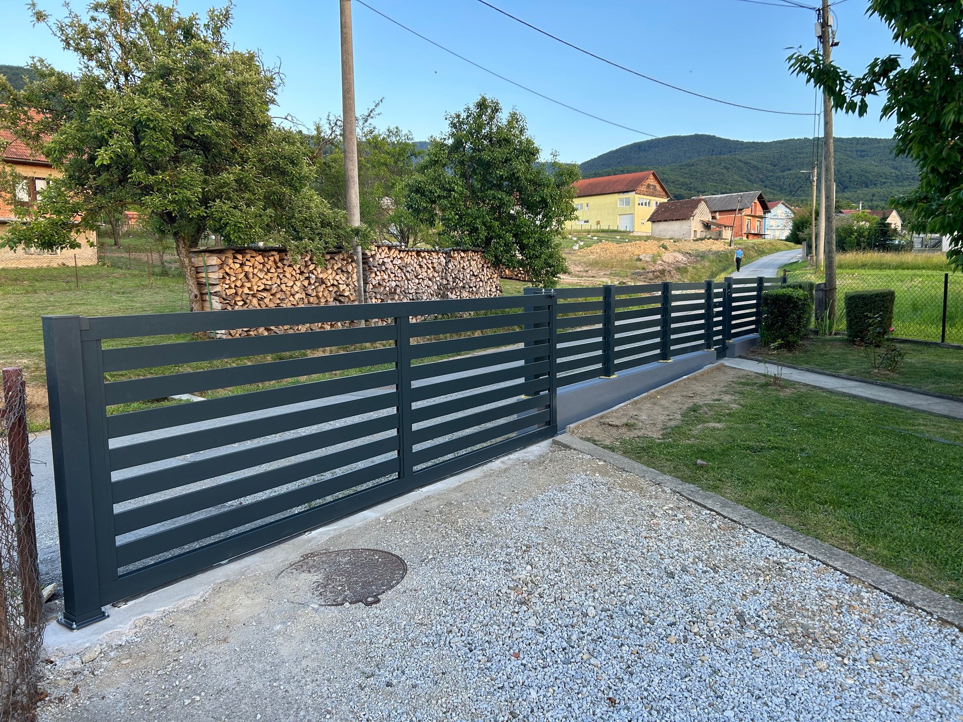 Moderna aluminijska ograda