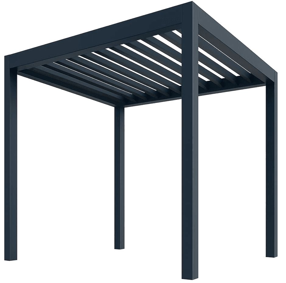 Čelična pergola - materijali i izvedba